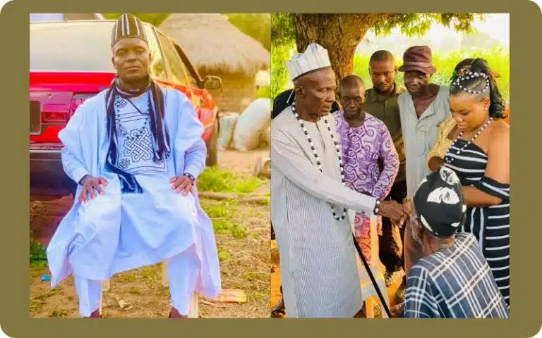 Nigerian groom traditional attire