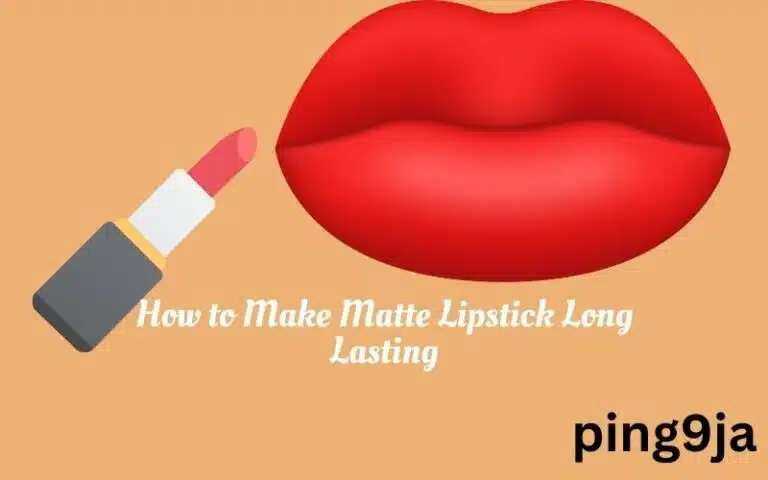 How to Make Matte Lipstick Long Lasting